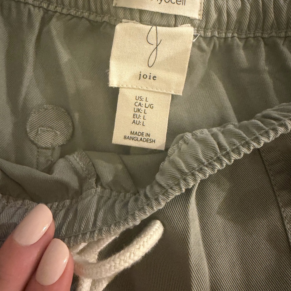 Joie Casual Drawstring Pants in Sage